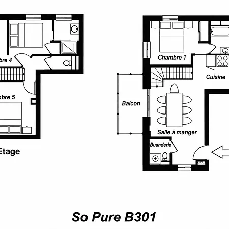 Grand Duplex Confortable - 12 Pers. Les Allues