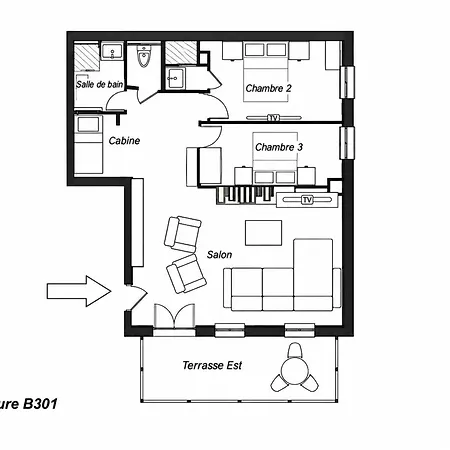 Grand Duplex Confortable - 12 Pers. * Les Allues